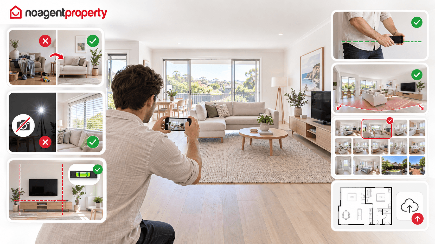 Photos and floor plans for rental listings
