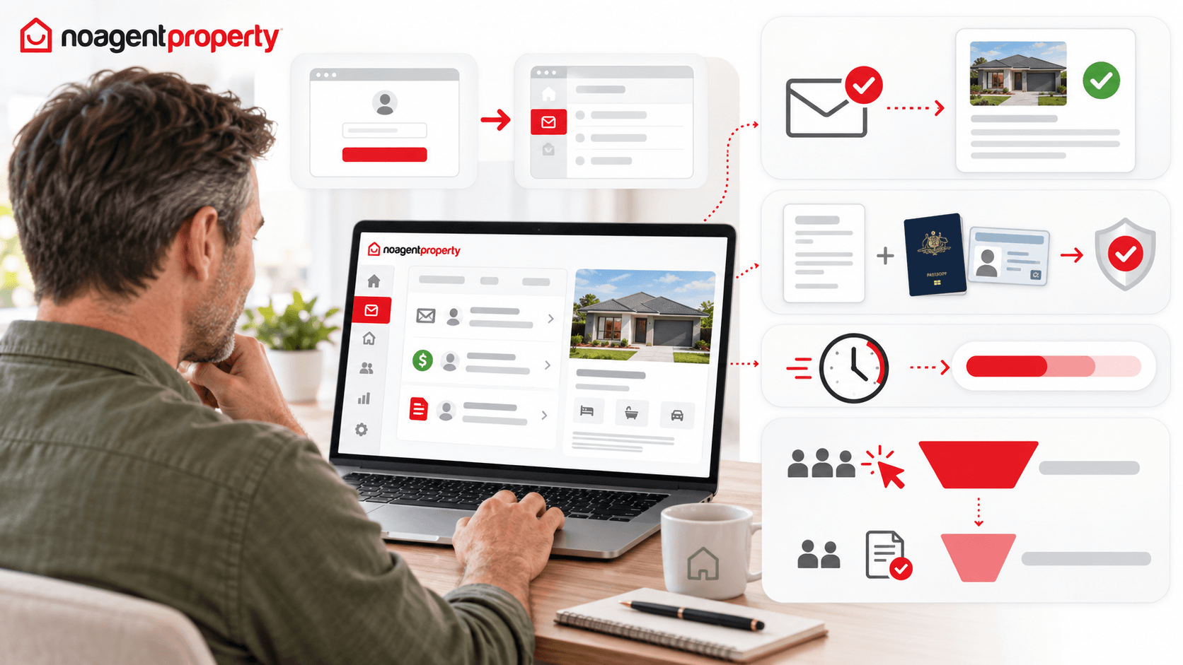 Where do I find applications and enquiries for my rental property?